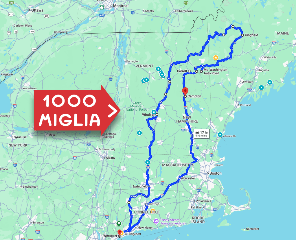 Mille Miglia New&nbsp;England
